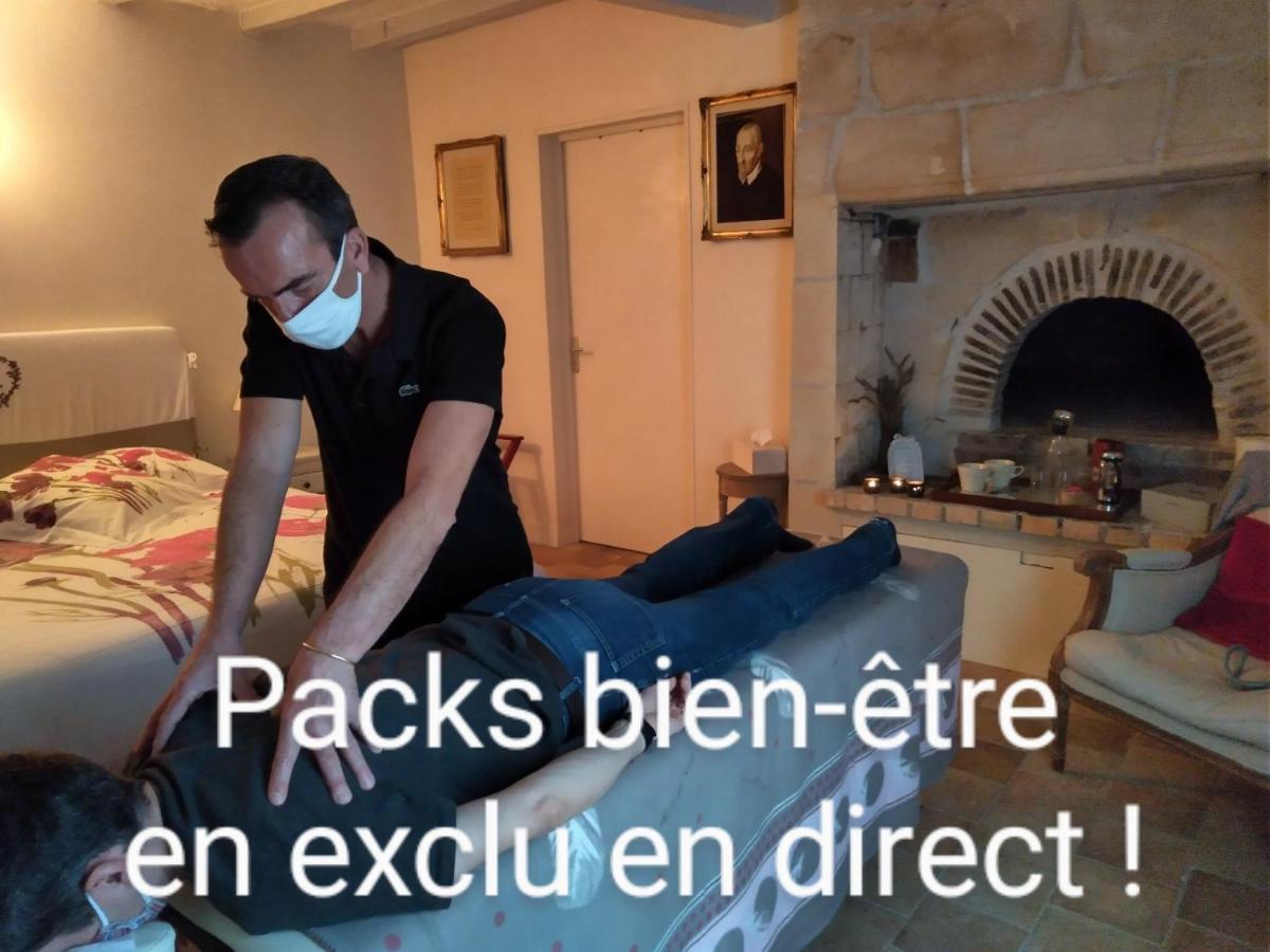 La Grange Dimiere, Pres De Tours Bed & Breakfast Saint-Genouph ภายนอก รูปภาพ