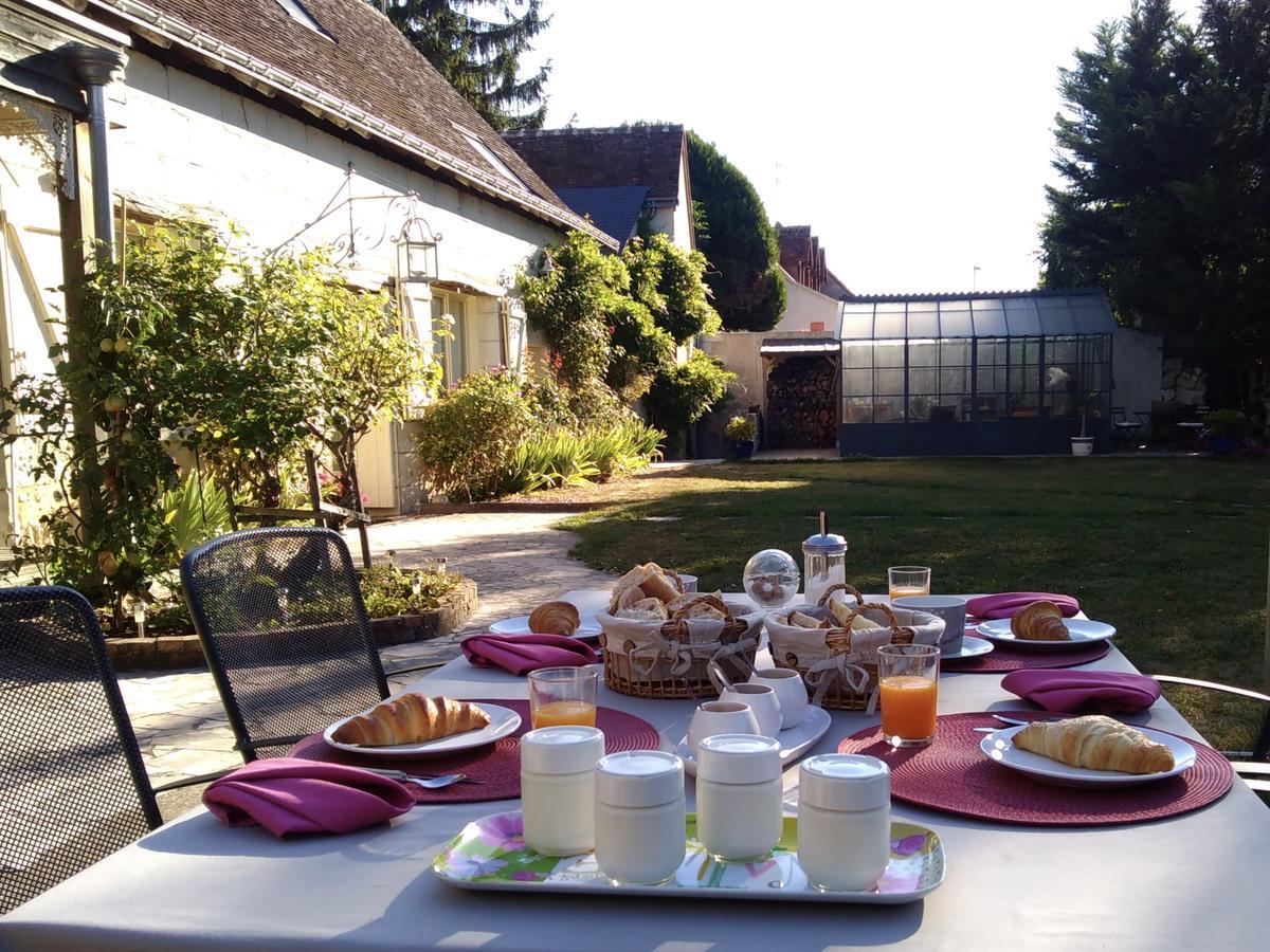 La Grange Dimiere, Pres De Tours Bed & Breakfast Saint-Genouph ภายนอก รูปภาพ